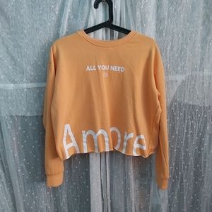 Forever 21 Cropped crewneck